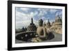 Borobudur Buddhist Temple, UNESCO World Heritage Site, Java, Indonesia, Southeast Asia-Angelo-Framed Photographic Print