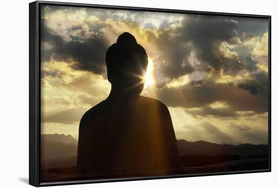 Borobudur Buddhist Temple, UNESCO World Heritage Site, Java, Indonesia, Southeast Asia-Angelo-Framed Photographic Print