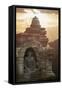 Borobudur Buddhist Temple, UNESCO World Heritage Site, Java, Indonesia, Southeast Asia-Angelo-Framed Stretched Canvas