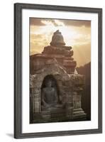 Borobudur Buddhist Temple, UNESCO World Heritage Site, Java, Indonesia, Southeast Asia-Angelo-Framed Photographic Print