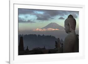 Borobudur Buddhist Temple, UNESCO World Heritage Site, Java, Indonesia, Southeast Asia-Angelo-Framed Photographic Print