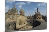 Borobudur Buddhist Temple, UNESCO World Heritage Site, Java, Indonesia, Southeast Asia-Angelo-Mounted Photographic Print