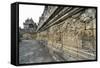 Borobudur Buddhist Temple, UNESCO World Heritage Site, Java, Indonesia, Southeast Asia-Angelo-Framed Stretched Canvas