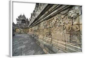 Borobudur Buddhist Temple, UNESCO World Heritage Site, Java, Indonesia, Southeast Asia-Angelo-Framed Photographic Print