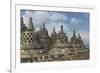 Borobudur Buddhist Temple, UNESCO World Heritage Site, Java, Indonesia, Southeast Asia-Angelo-Framed Photographic Print