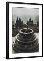 Borobudur Buddhist Temple, UNESCO World Heritage Site, Java, Indonesia, Southeast Asia-Angelo-Framed Photographic Print