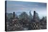 Borobudur Buddhist Temple, UNESCO World Heritage Site, Java, Indonesia, Southeast Asia-Angelo-Stretched Canvas