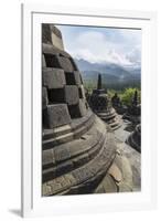 Borobudur Buddhist Temple, UNESCO World Heritage Site, Java, Indonesia, Southeast Asia-Angelo-Framed Photographic Print