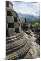 Borobudur Buddhist Temple, UNESCO World Heritage Site, Java, Indonesia, Southeast Asia-Angelo-Mounted Photographic Print