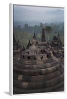 Borobudur Buddhist Temple, UNESCO World Heritage Site, Java, Indonesia, Southeast Asia-Angelo-Framed Photographic Print