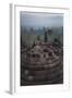 Borobudur Buddhist Temple, UNESCO World Heritage Site, Java, Indonesia, Southeast Asia-Angelo-Framed Photographic Print