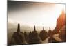 Borobudur Buddhist Temple, UNESCO World Heritage Site, Java, Indonesia, Southeast Asia-Angelo-Mounted Photographic Print