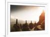 Borobudur Buddhist Temple, UNESCO World Heritage Site, Java, Indonesia, Southeast Asia-Angelo-Framed Photographic Print