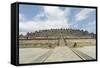 Borobudur Buddhist Temple, UNESCO World Heritage Site, Java, Indonesia, Southeast Asia-Angelo-Framed Stretched Canvas