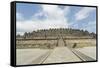 Borobudur Buddhist Temple, UNESCO World Heritage Site, Java, Indonesia, Southeast Asia-Angelo-Framed Stretched Canvas