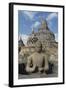 Borobudur Buddhist Temple, UNESCO World Heritage Site, Java, Indonesia, Southeast Asia-Angelo-Framed Photographic Print