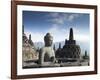 Borobudur Buddhist Temple, UNESCO World Heritage Site, Java, Indonesia, Southeast Asia-Angelo Cavalli-Framed Photographic Print