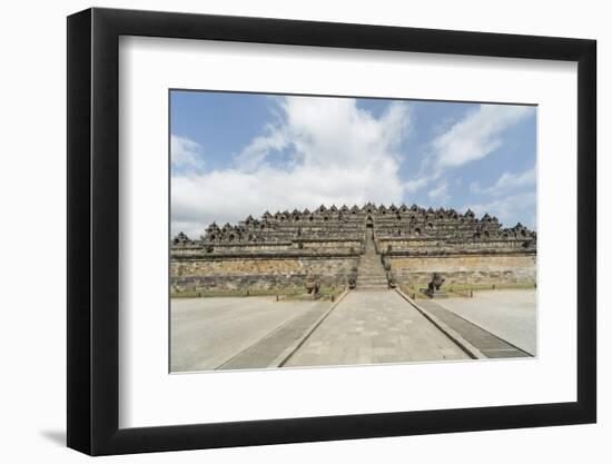 Borobudur Buddhist Temple, UNESCO World Heritage Site, Java, Indonesia, Southeast Asia-Angelo-Framed Photographic Print