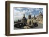 Borobudur Buddhist Temple, UNESCO World Heritage Site, Java, Indonesia, Southeast Asia-Angelo-Framed Photographic Print