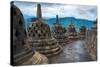 Borobudur Buddist Temple Yogyakarta. Java, Indonesia-lkunl-Stretched Canvas