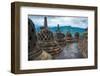 Borobudur Buddist Temple Yogyakarta. Java, Indonesia-lkunl-Framed Photographic Print