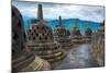 Borobudur Buddist Temple Yogyakarta. Java, Indonesia-lkunl-Mounted Photographic Print