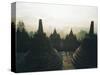 Borobudur, Java, Indonesia-J P De Manne-Stretched Canvas