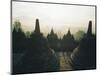 Borobudur, Java, Indonesia-J P De Manne-Mounted Photographic Print