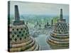 Borobudur on Java-Bob Krist-Stretched Canvas