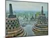 Borobudur on Java-Bob Krist-Mounted Photographic Print