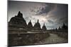 Borobudur Temple, a World Heritage Site in Central Java-Alex Saberi-Mounted Premium Photographic Print