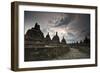 Borobudur Temple, a World Heritage Site in Central Java-Alex Saberi-Framed Photographic Print