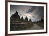 Borobudur Temple, a World Heritage Site in Central Java-Alex Saberi-Framed Photographic Print