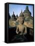 Borobudur Temple, Java, Indonesia-Steve Vidler-Framed Stretched Canvas