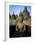 Borobudur Temple, Java, Indonesia-Steve Vidler-Framed Photographic Print