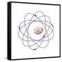 Boron, Atomic Model-Friedrich Saurer-Framed Stretched Canvas