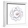 Boron, Atomic Model-Friedrich Saurer-Framed Premium Photographic Print