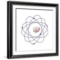 Boron, Atomic Model-Friedrich Saurer-Framed Premium Photographic Print