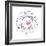 Boron, Atomic Model-Friedrich Saurer-Framed Premium Photographic Print