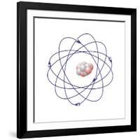 Boron, Atomic Model-Friedrich Saurer-Framed Photographic Print