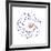 Boron, Atomic Model-Friedrich Saurer-Framed Photographic Print