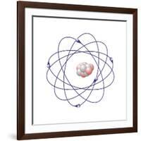 Boron, Atomic Model-Friedrich Saurer-Framed Photographic Print