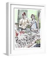 Borough Fish, 2013-Matt Bannister-Framed Giclee Print