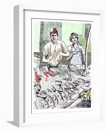 Borough Fish, 2013-Matt Bannister-Framed Giclee Print