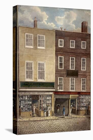 Borough High Street, London, 1830-G Yates-Stretched Canvas