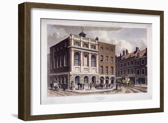 Borough High Street, Southwark, London, 1815-George Shepherd-Framed Giclee Print