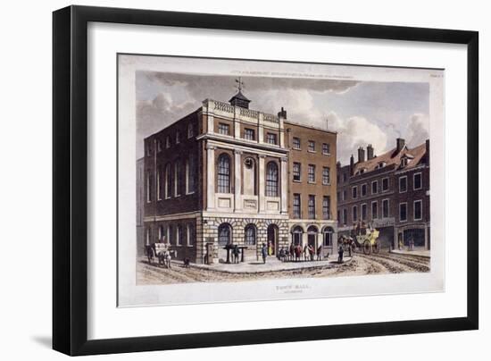 Borough High Street, Southwark, London, 1815-George Shepherd-Framed Giclee Print