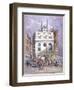 Borough High Street, Southwark, London, 1833-H Brown-Framed Giclee Print
