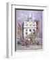 Borough High Street, Southwark, London, 1833-H Brown-Framed Giclee Print