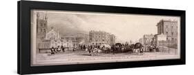 Borough High Street, Southwark, London, C1835-null-Framed Premium Giclee Print